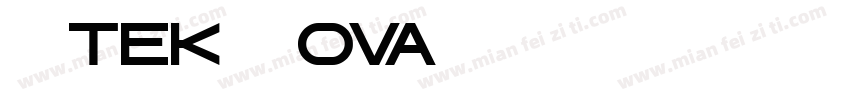 Gtek Nova字体转换